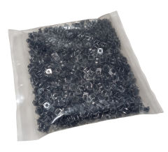 1000 Adet 6x6x5h 4 Pinli Push Buton Tact Switch - Siyah (6x6x5mm)