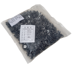 1000 Adet 6x6x5h 4 Pinli Push Buton Tact Switch - Siyah (6x6x5mm)