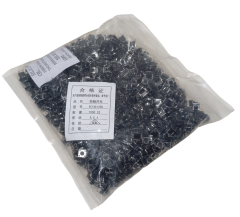 1000 Adet 6x6x5h 4 Pinli Push Buton Tact Switch - Siyah (6x6x5mm)