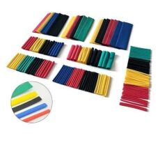 Kutulu 164 Parça Renkli Makaron Seti Daralan Makaron Kablo Koruyucu Kılıf Makaron Set Tamir Kiti 164 Adet 8 Boy 5 Renk