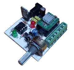DC 8-35V 1A Step Motor Sürücü Hız Yön Kontrol Devresi Kendin Yap Hobi Devresi DIY Lehimleme Kiti Demonte(Montesiz)