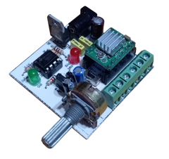DC 8-35V 1A Step Motor Sürücü Hız Yön Kontrol Devresi Kendin Yap Hobi Devresi DIY Lehimleme Kiti Demonte(Montesiz)