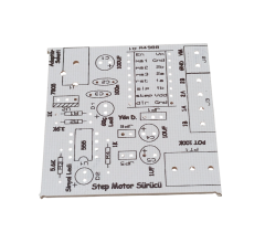 DC 8-35V 1A Step Motor Sürücü Hız Yön Kontrol Devresi Kendin Yap Hobi Devresi DIY Lehimleme Kiti Demonte(Montesiz)