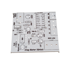DC 8-35V 1A Step Motor Sürücü Hız Yön Kontrol Devresi Kendin Yap Hobi Devresi DIY Lehimleme Kiti Demonte(Montesiz)