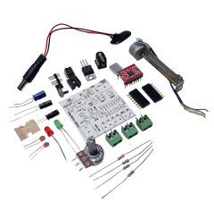DC 8-35V 1A Step Motor Sürücü Hız Yön Kontrol Devresi Kendin Yap Hobi Devresi DIY Lehimleme Kiti Demonte(Montesiz)
