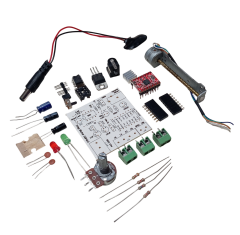 DC 8-35V 1A Step Motor Sürücü Hız Yön Kontrol Devresi Kendin Yap Hobi Devresi DIY Lehimleme Kiti Demonte(Montesiz)