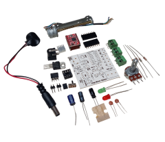 DC 8-35V 1A Step Motor Sürücü Hız Yön Kontrol Devresi Kendin Yap Hobi Devresi DIY Lehimleme Kiti Demonte(Montesiz)