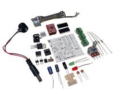DC 8-35V 1A Step Motor Sürücü Hız Yön Kontrol Devresi Kendin Yap Hobi Devresi DIY Lehimleme Kiti Demonte(Montesiz)