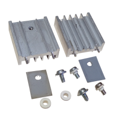 2 Adet TO220 TO-220 TO 220 Soğutucu Seti 30x27x10mm Radyatör İzolatör Boncuk M3 Vida Alüminyum Transistör Entegre Mosfet Soğutucu