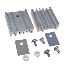 2 Adet TO220 TO-220 TO 220 Soğutucu Seti 30x27x10mm Radyatör İzolatör Boncuk M3 Vida Alüminyum Transistör Entegre Mosfet Soğutucu