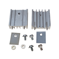 2 Adet TO220 TO-220 TO 220 Soğutucu Seti 30x27x10mm Radyatör İzolatör Boncuk M3 Vida Alüminyum Transistör Entegre Mosfet Soğutucu