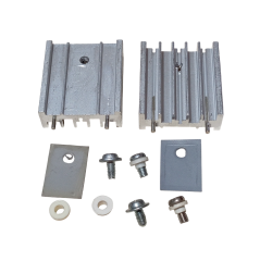 2 Adet TO220 TO-220 TO 220 Soğutucu Seti 30x27x10mm Radyatör İzolatör Boncuk M3 Vida Alüminyum Transistör Entegre Mosfet Soğutucu