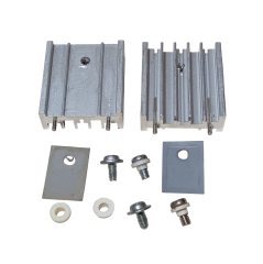 2 Adet TO220 TO-220 TO 220 Soğutucu Seti 30x27x10mm Radyatör İzolatör Boncuk M3 Vida Alüminyum Transistör Entegre Mosfet Soğutucu