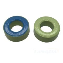 Ferrit Toroid Ring - Demir Nüve Bobin - 18x10x10mm - Açık Yeşil Mavi