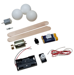 Zıp Zıp Robot Maker Kiti DC 3V Titreşim Motoru Pin Pon Topu Pil Anahtar Kendin Yap Hobi Devresi DIY Lehimleme Kiti Demonte(Montesiz)