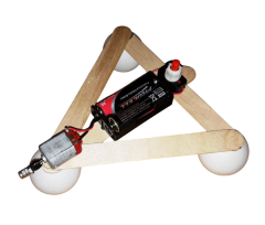 Zıp Zıp Robot Maker Kiti DC 3V Titreşim Motoru Pin Pon Topu Pil Anahtar Kendin Yap Hobi Devresi DIY Lehimleme Kiti Demonte(Montesiz)