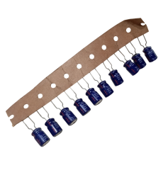 10 Adet 220uF 16V Elektrolitik Kondansatör 8x12mm