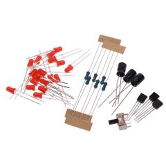 Yanıp Sönen Kalpli Işık Hobi Devresi - Demonte(Montesiz)