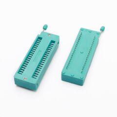 5 Adet DIP 40 Pin ZIF IC Geniş Soket Kilidi 2.54 mm 240-3345 Geniş Entegrelere Uyumlu 40 Pin Zif Soket