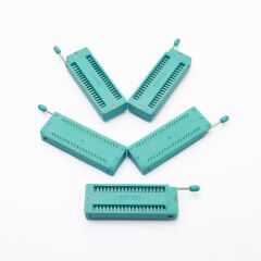 5 Adet DIP 40 Pin ZIF IC Geniş Soket Kilidi 2.54 mm 240-3345 Geniş Entegrelere Uyumlu 40 Pin Zif Soket