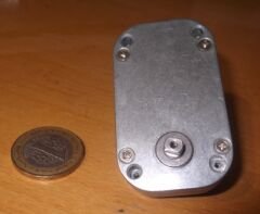 6V 130 RPM Redüktörlü DC Motor - Metal L Tipi Motor