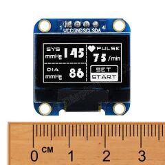 0.96'' 128x64 0.96 inch Oled Grafik Lcd Ekran SSD1306 4 Pin I2C Beyaz