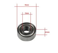 Minyatür Sabit Bilyalı Rulman (Ölçü:3x8x4 mm)
