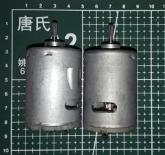 RS540 DC 6-24V (Çap 36mm) Yüksek Torklu Motor