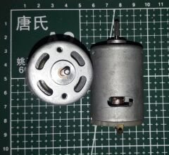 RS540 DC 6-24V (Çap 36mm) Yüksek Torklu Motor