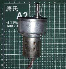 DME34BE50G-108 DC 12V 92 RPM (Çap 50mm) Redüktörlü Motor