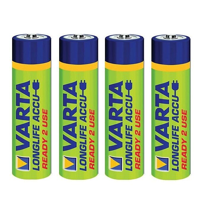 Varta Şarjlı Kalem Pil AA Ni-MH 2100mAh 1.2V - 4 Adet (Kutusuz)