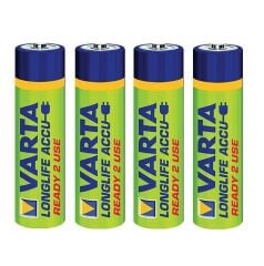 Varta Şarjlı Kalem Pil AA Ni-MH 2100mAh 1.2V - 4 Adet (Kutusuz)