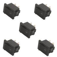 KCD1 On/Off Anahtar - Siyah - 5 Adet