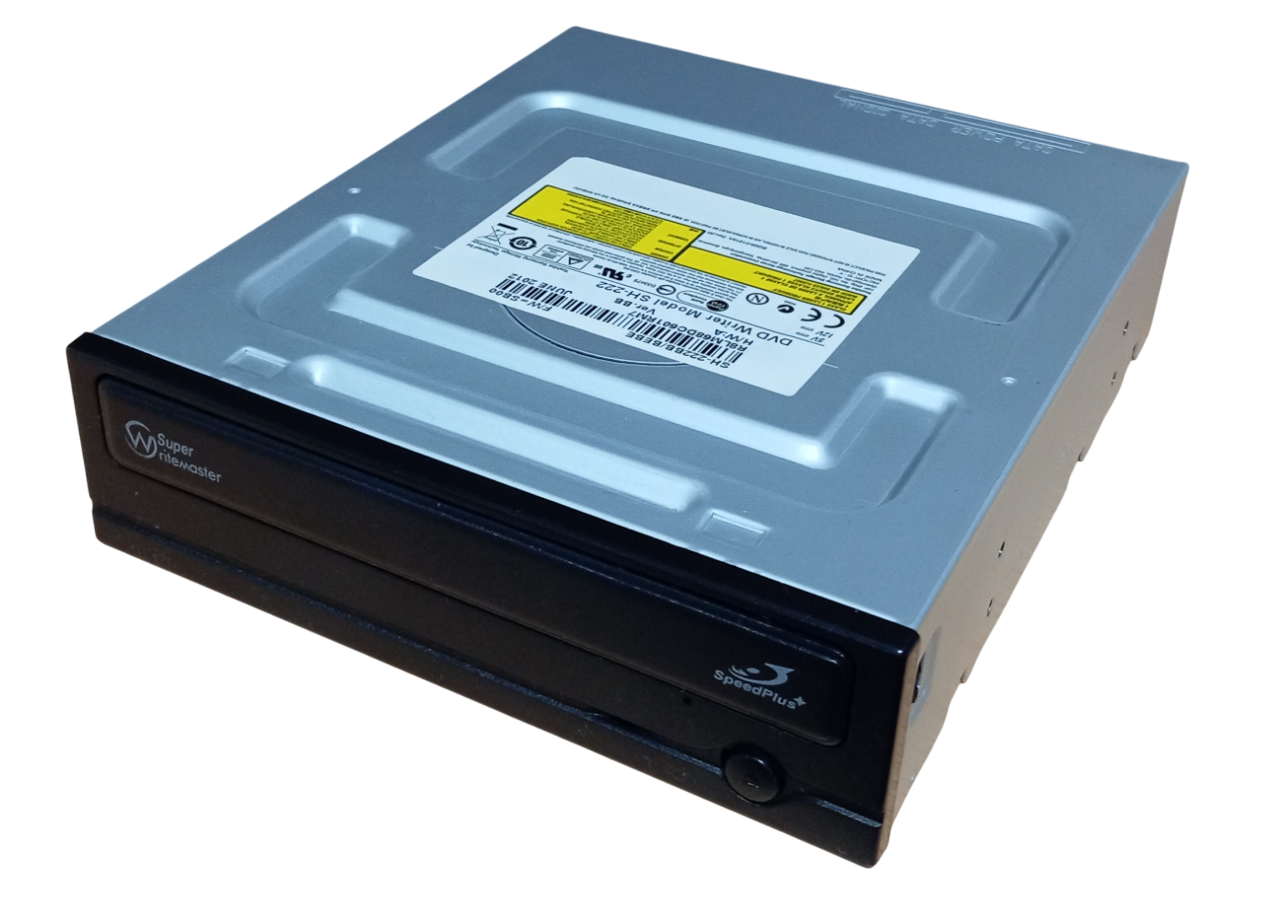 Samsung SH-222 CD Writer Model SATA Siyah CD Okuyucu Yazıcı (DVD Çalıştırmaz) PC Kasa Uyumlu (Outlet)