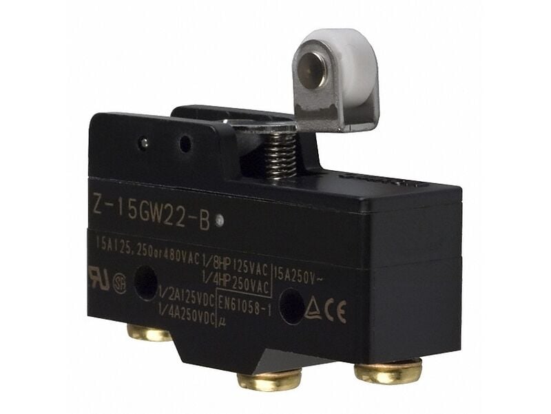 Z-15GW22-B Kısa Makaralı Mikro Switch